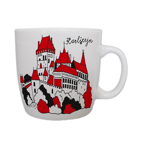 hrnek 0,2 porcelán Karlštejn