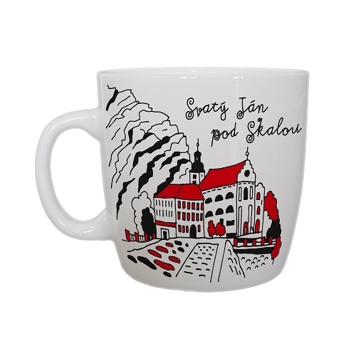hrnek 0,2 porcelán Karlštejn