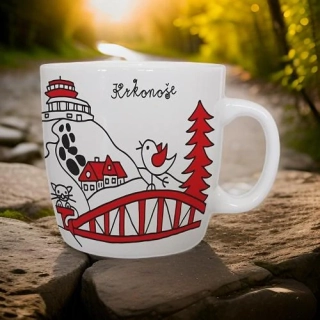hrnek 0,2 porcelán Krkonoše