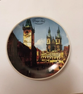 talíř 11,5 cm barevný